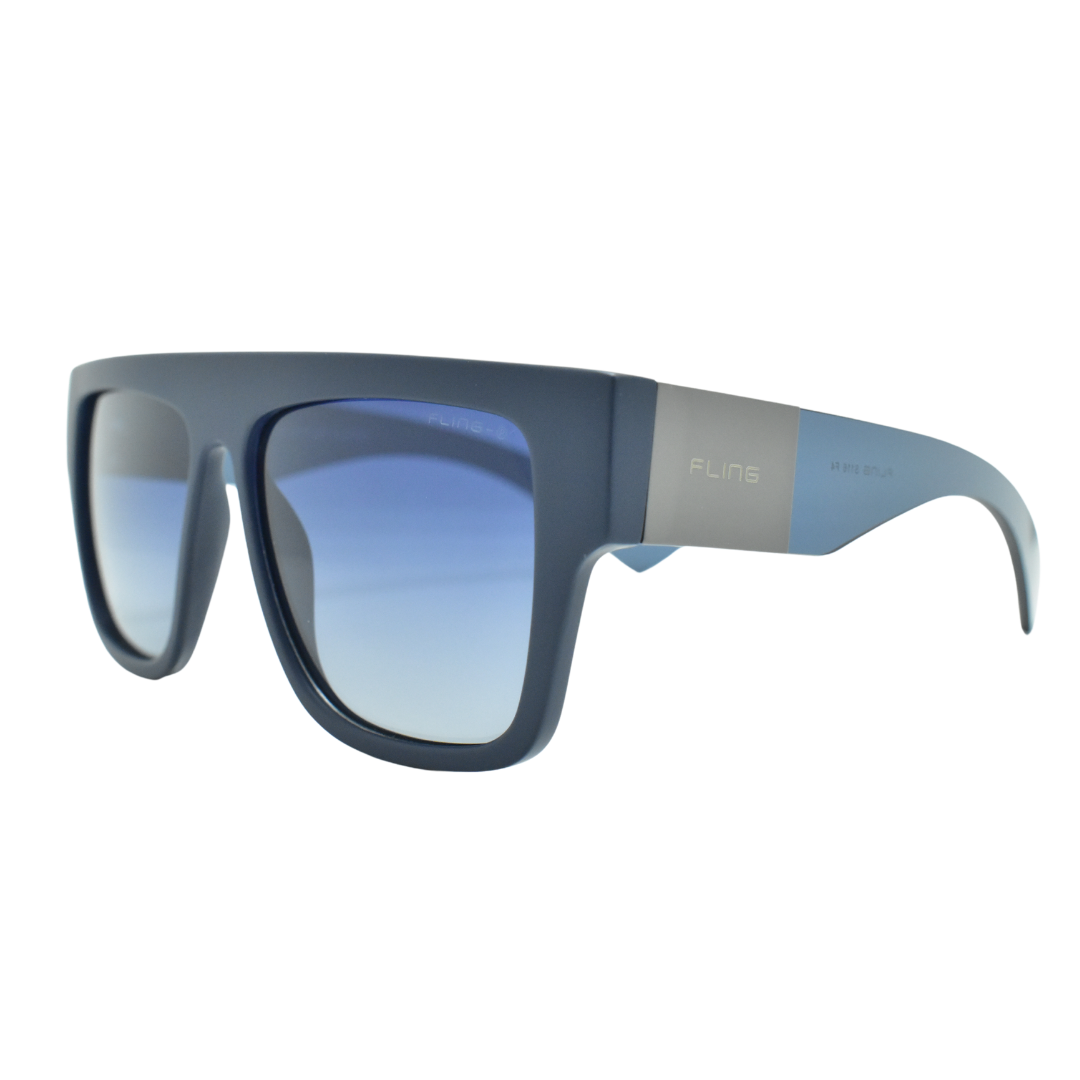 Bacchanal Blue - Fling Polarized Sunglasses