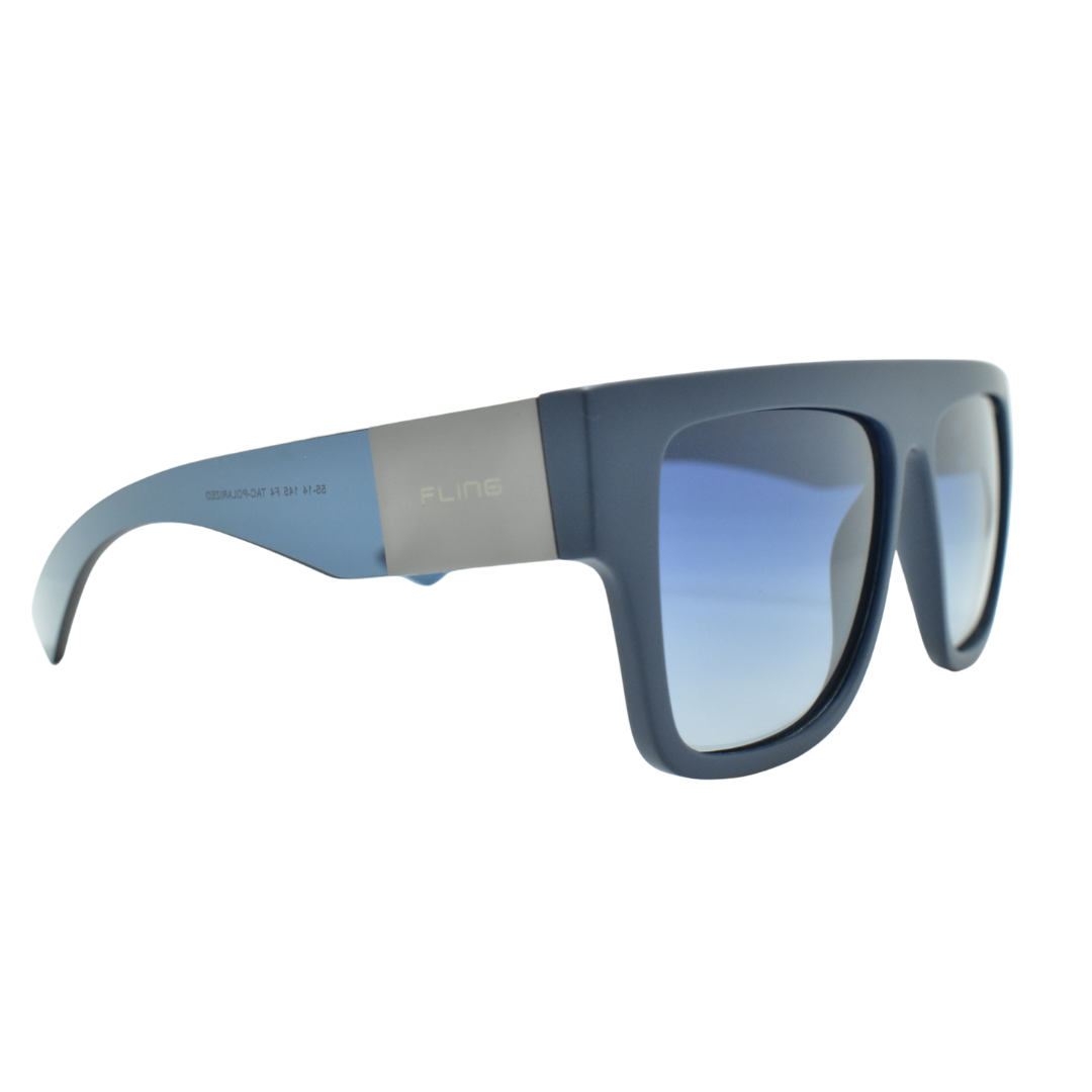 Bacchanal Blue - Fling Polarized Sunglasses